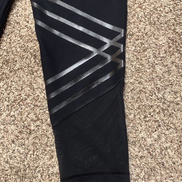 Black compression leggings - Picture 3 of 4